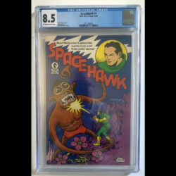 Spacehawk #1 Dark Horse Comics 1989 (CGC Universal Grade 8.5)