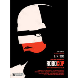 RoboCop Rolling Roadshow Tour Movie Poster A2 Full-Colour Reproduction