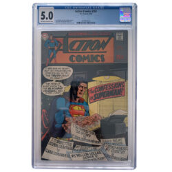 Action Comics #380 (Superman Confesses!) DC Comics September 1969 (CGC Graded 5.0)