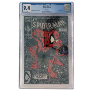 Spider-Man #1 (Silver Edition) Marvel Comics August 1990 (CGC Graded 9.4) "Torment" Part One