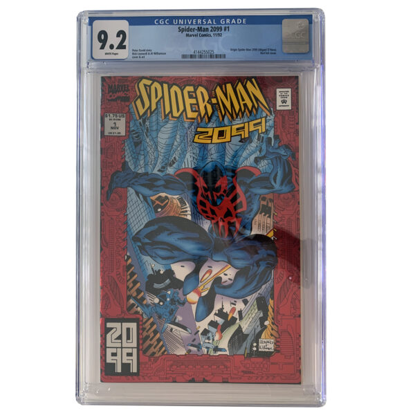 Spider-Man 2099 #1 (Origin Story) Marvel Comics November 1992 (CGC Graded 9.2) Red Foil Cover Edition