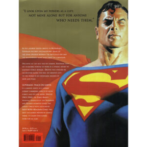 Superman Peace On Earth #1 (signed by Alex Ross and Paul Dini) 1105/7500 DC Comics 1998 (Near Mint)