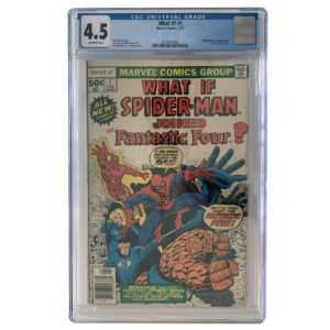 What If Spider-Man Joined The Fantastic Four? #1 Marvel Comics February 1977 (CGC Graded 4.5)