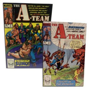 The A-Team #2 and #3 Marvel Comics April and May 1984 (Very Fine)