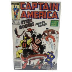 Captain America #337 (Steve Rogers Fights Again!) Marvel Comics January 1988 (Very Fine) Newsstand Edition