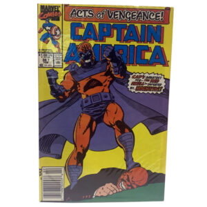 Captain America #367 (Acts of Vengeance!) Marvel Comics February 1990 (Very Fine) Newsstand Edition