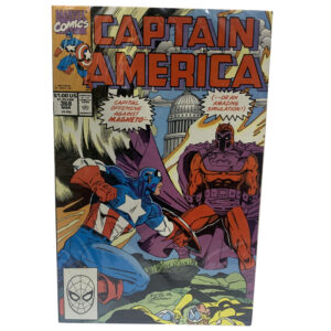 Captain America #368 (Capital Offensive Against Magneto) Marvel Comics March 1990 (Very Fine)