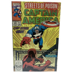 Captain America #375 (The Devil You Know!) Marvel Comics Late August 1990 (Very Fine)