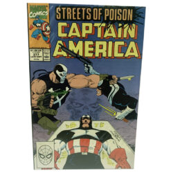 Captain America #377 (The 100% Solution!) Marvel Comics Late September 1990 (Very Fine)