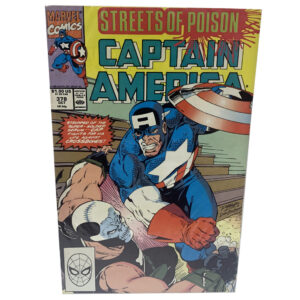 Captain America #378 (Grand Stand Play!) Marvel Comics October 1990 (Very Fine)