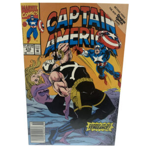 Captain America #410 (Diamonds are for Vengeance!) Marvel Comics December 1992 (Very Fine) Newsstand Edition