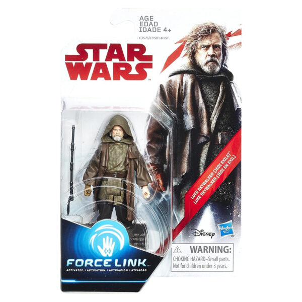 Star Wars Luke Skywalker (Jedi Exile) Force Link 3.75" Action Figure by Hasbro